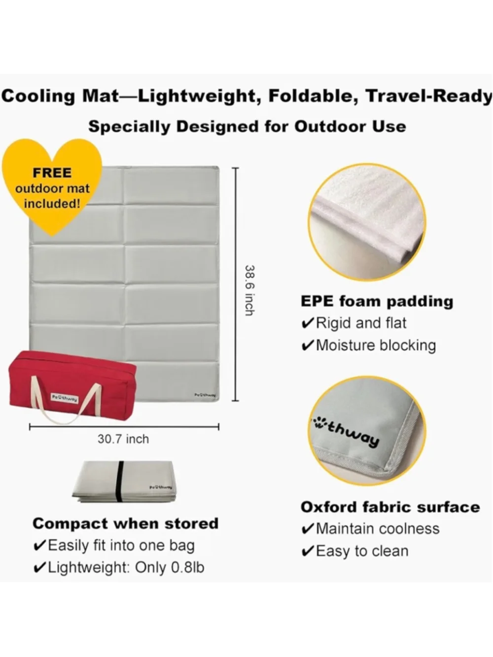 NEW Dog Tent Cotton Fabric Aluminum Poles Camping Mat Cooling Weatherproof Large